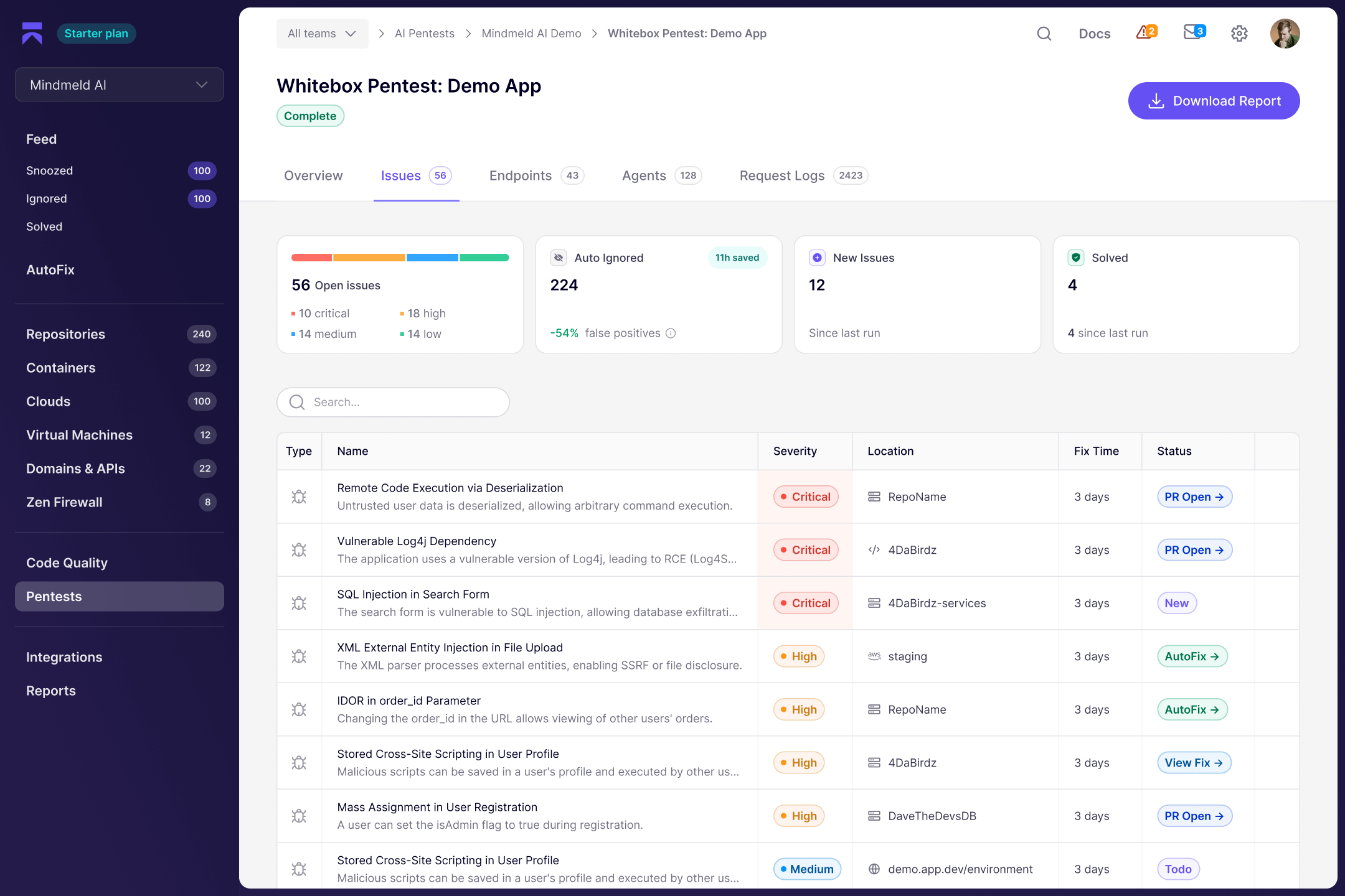 Aikido Security - product screenshot