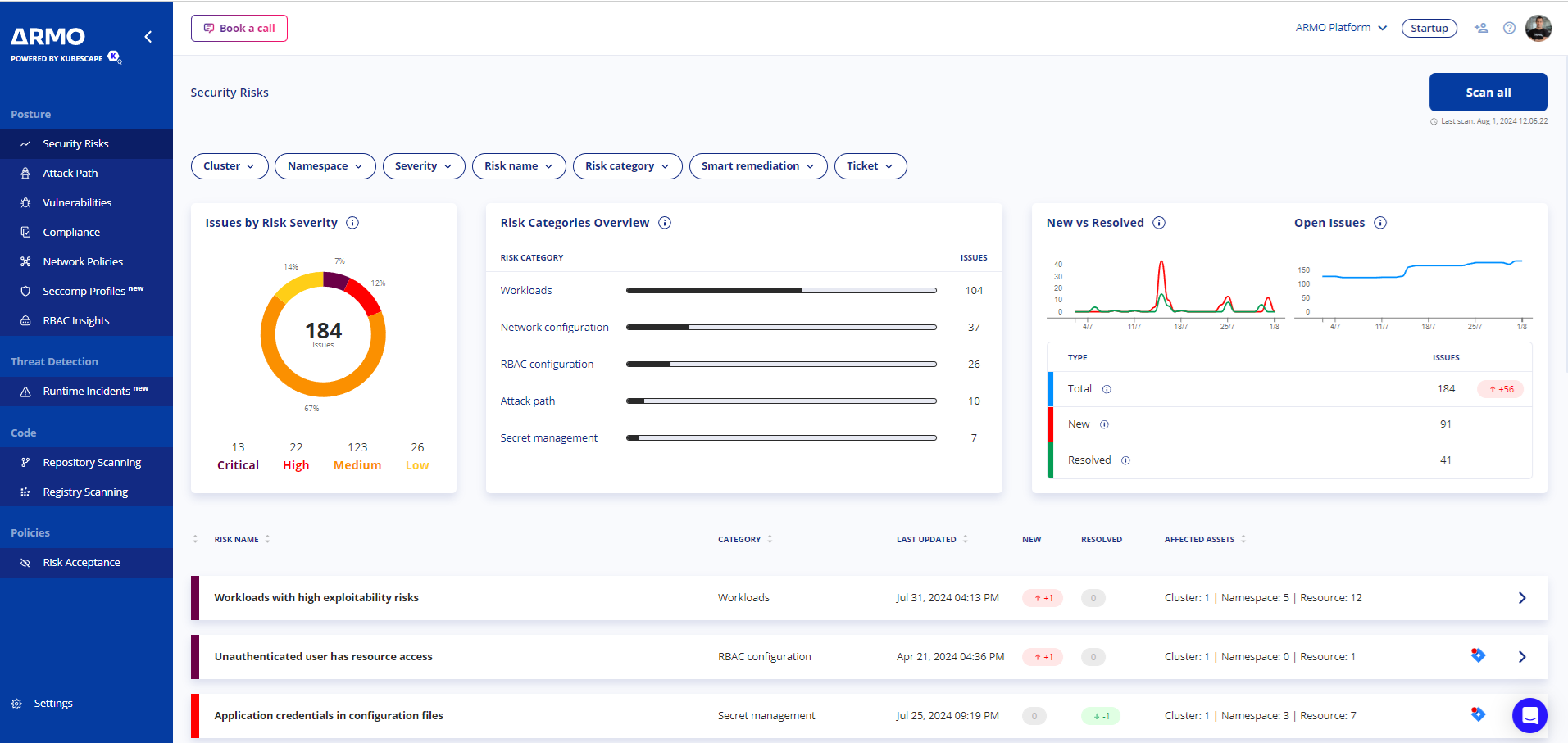 ARMO - product screenshot