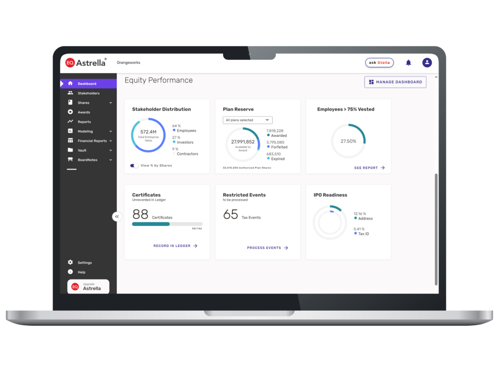 Astrella - product screenshot