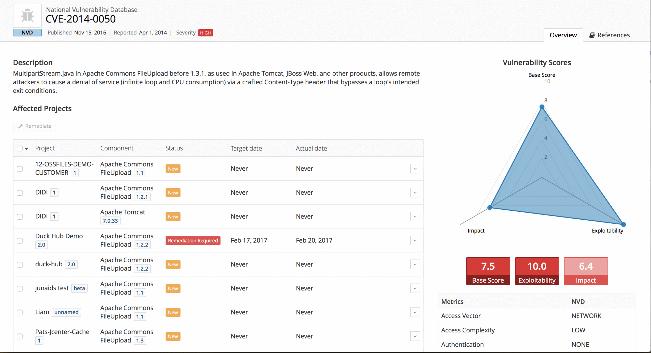 Black Duck - product screenshot