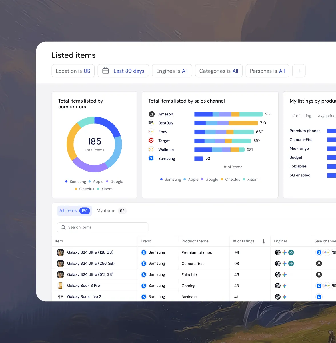 Brandlight - product screenshot
