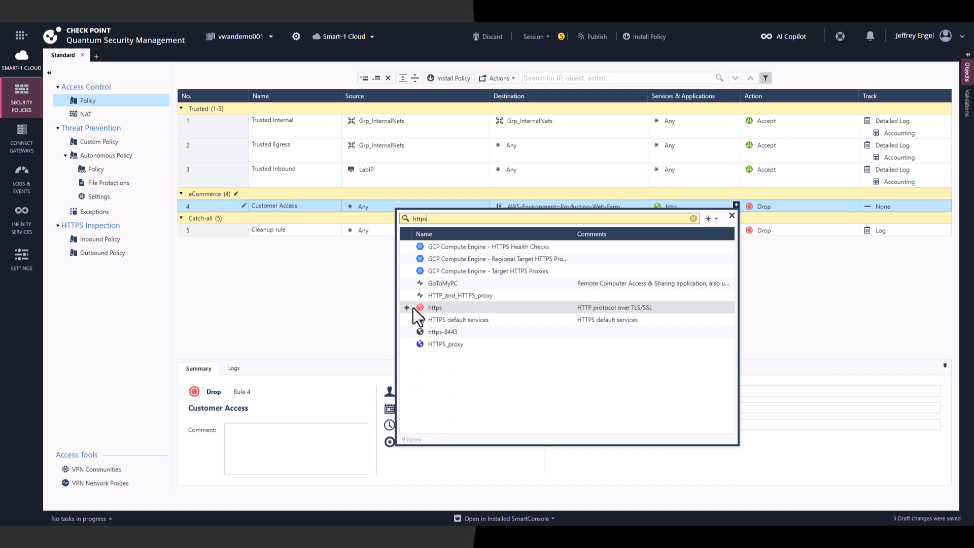 Check Point CloudGuard - product screenshot