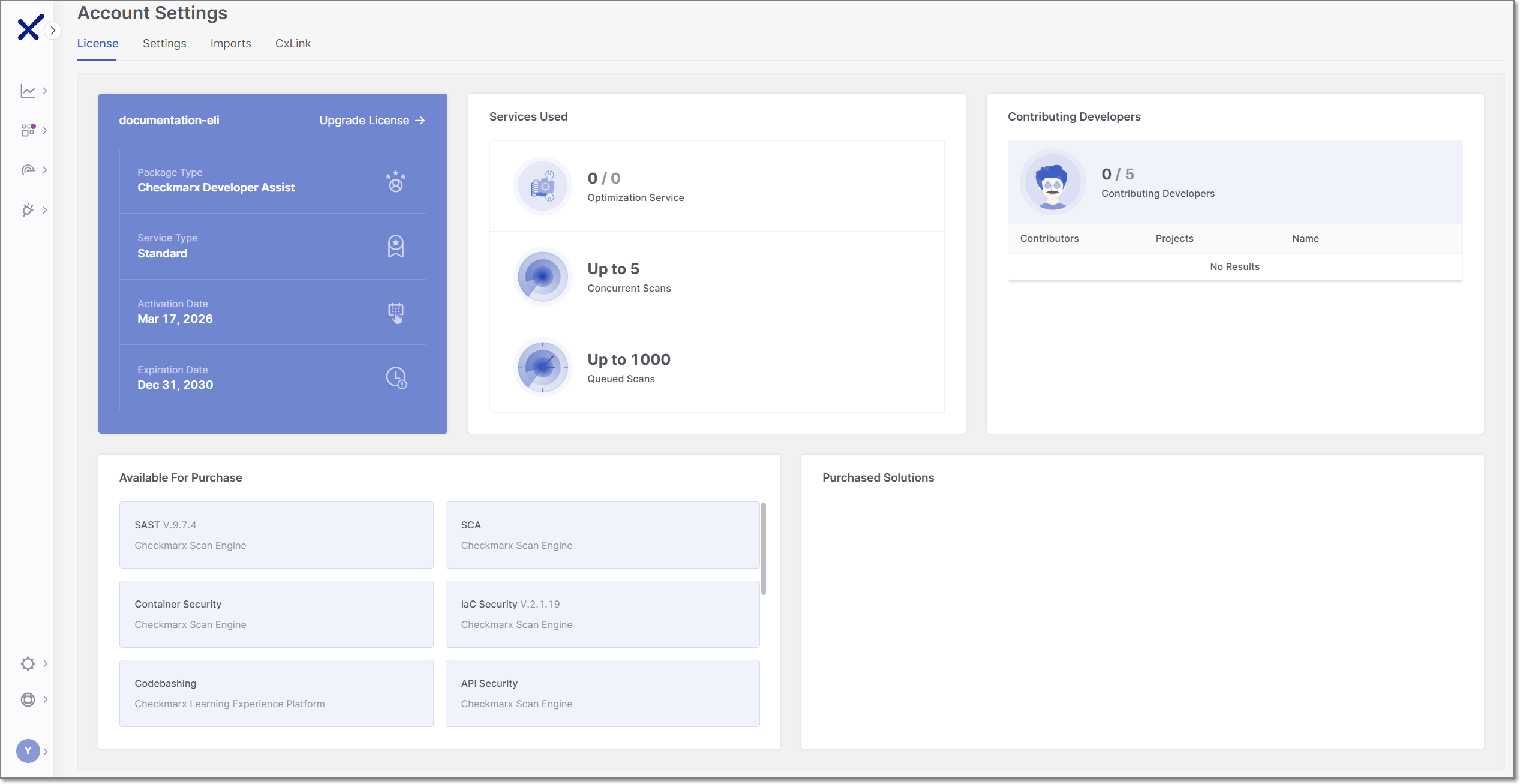 Checkmarx - product screenshot