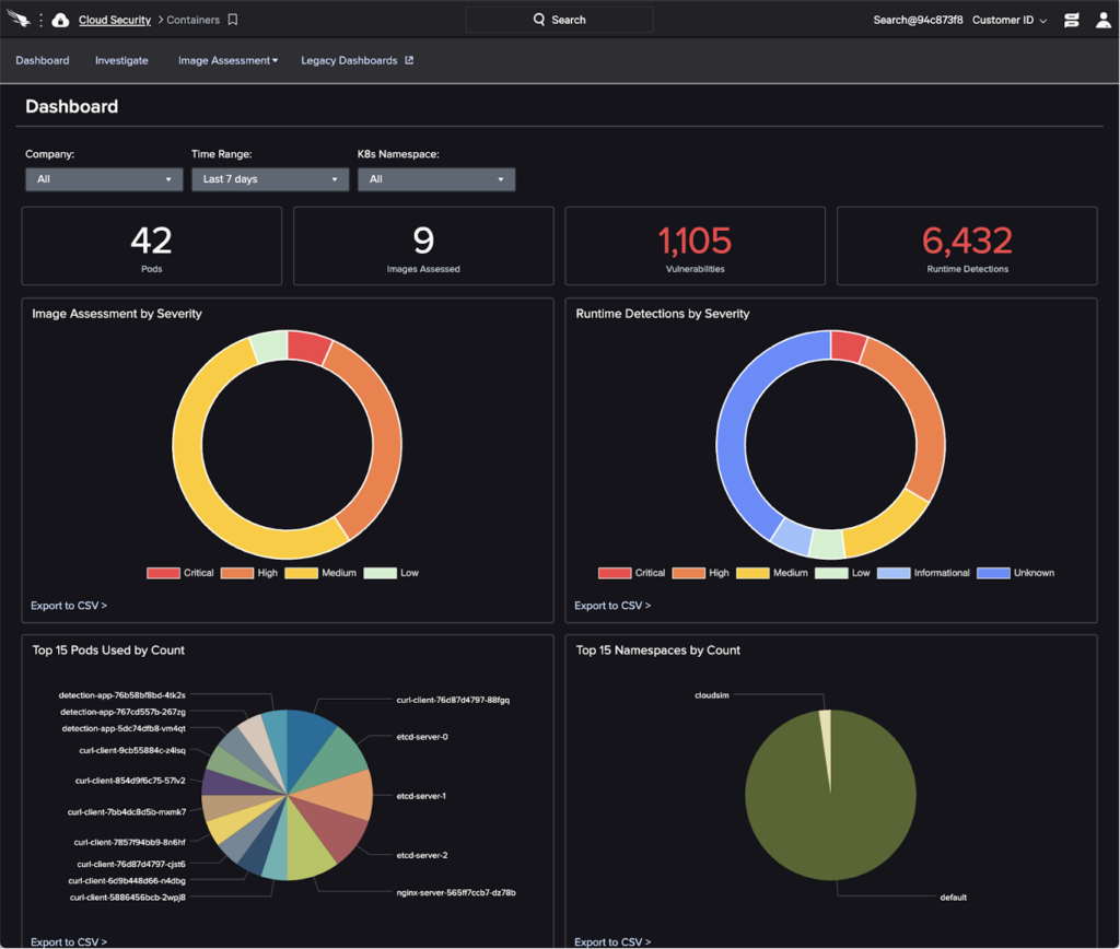Crowdstrike Falcon Cloud Security - product screenshot