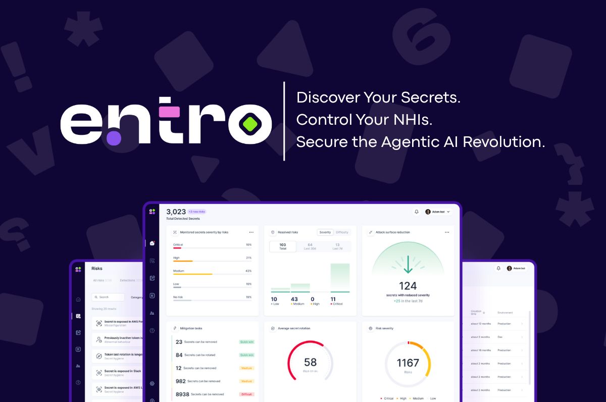 Entro Security - product screenshot