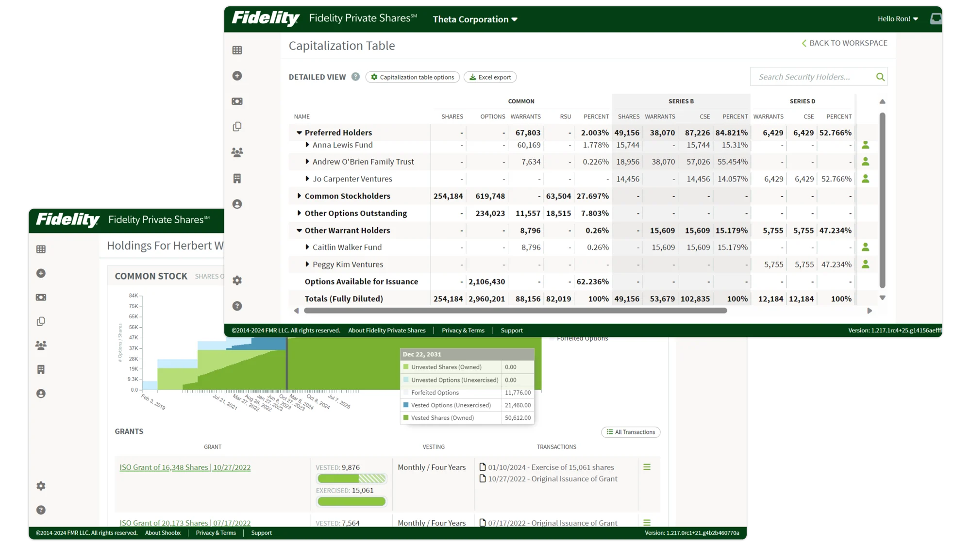 Fidelity Private Shares - product screenshot