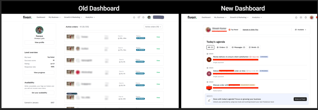 Fiverr - product screenshot