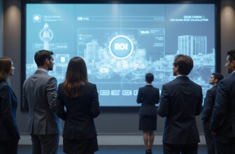 Using GEO/AEO platform ROI calculator for AI search impact