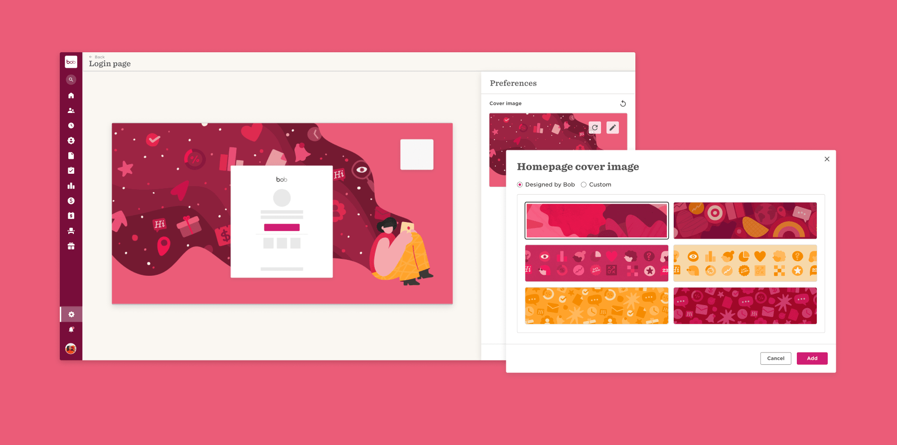 HiBob - product screenshot