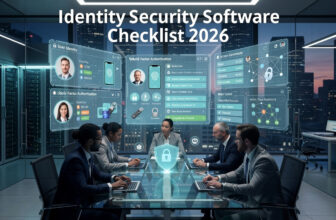 Identity Security software features checklist for cybersecurity