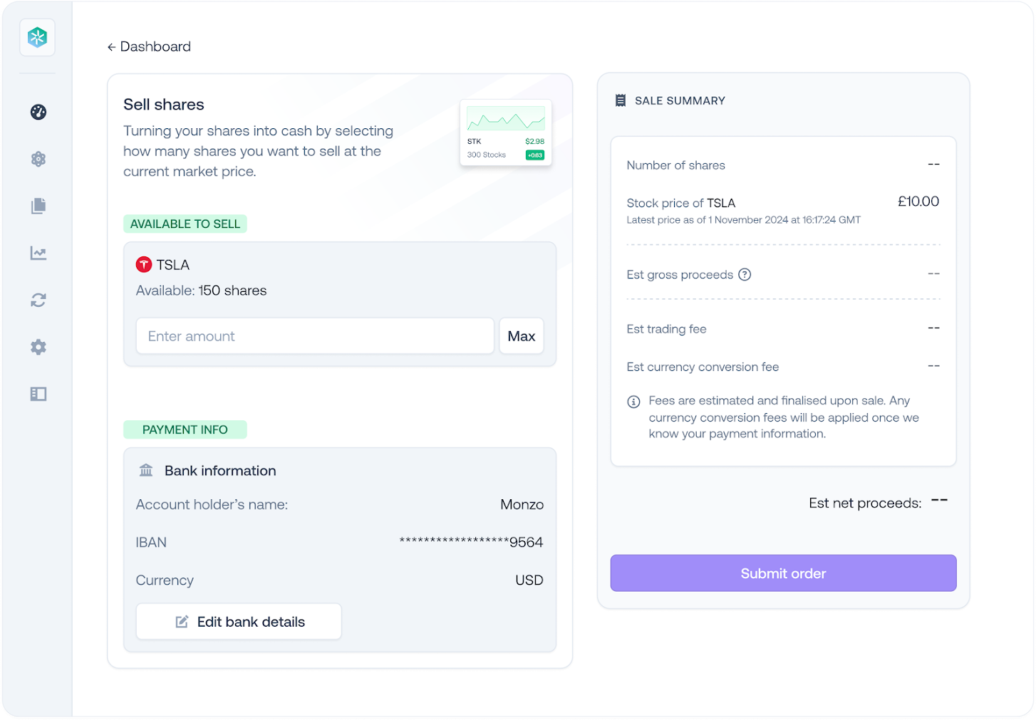 Ledgy - product screenshot