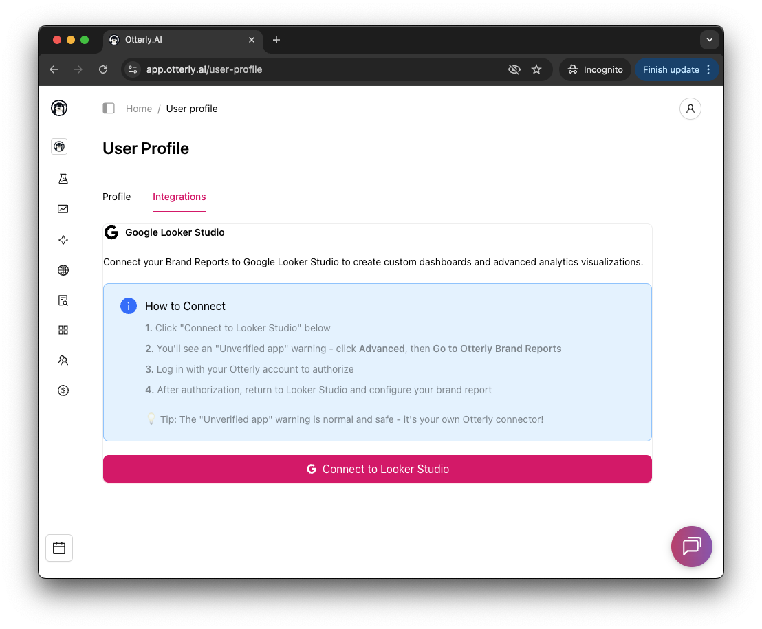 Otterly AI - product screenshot