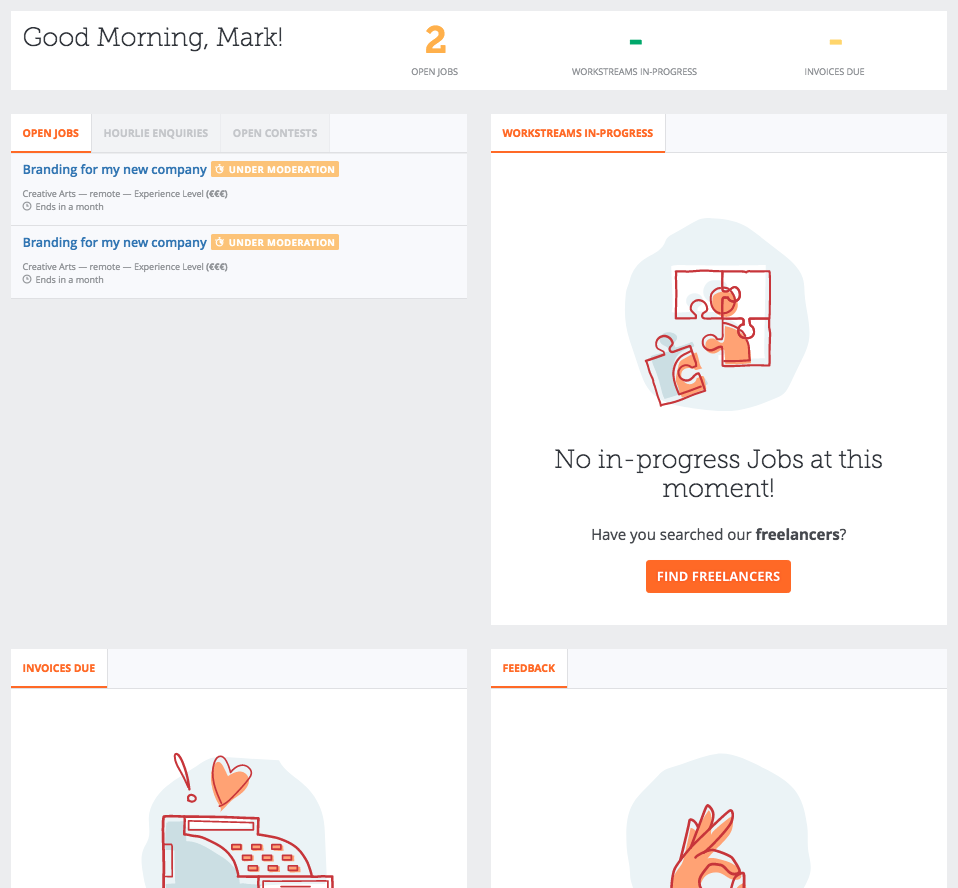 Peopleperhour - product screenshot