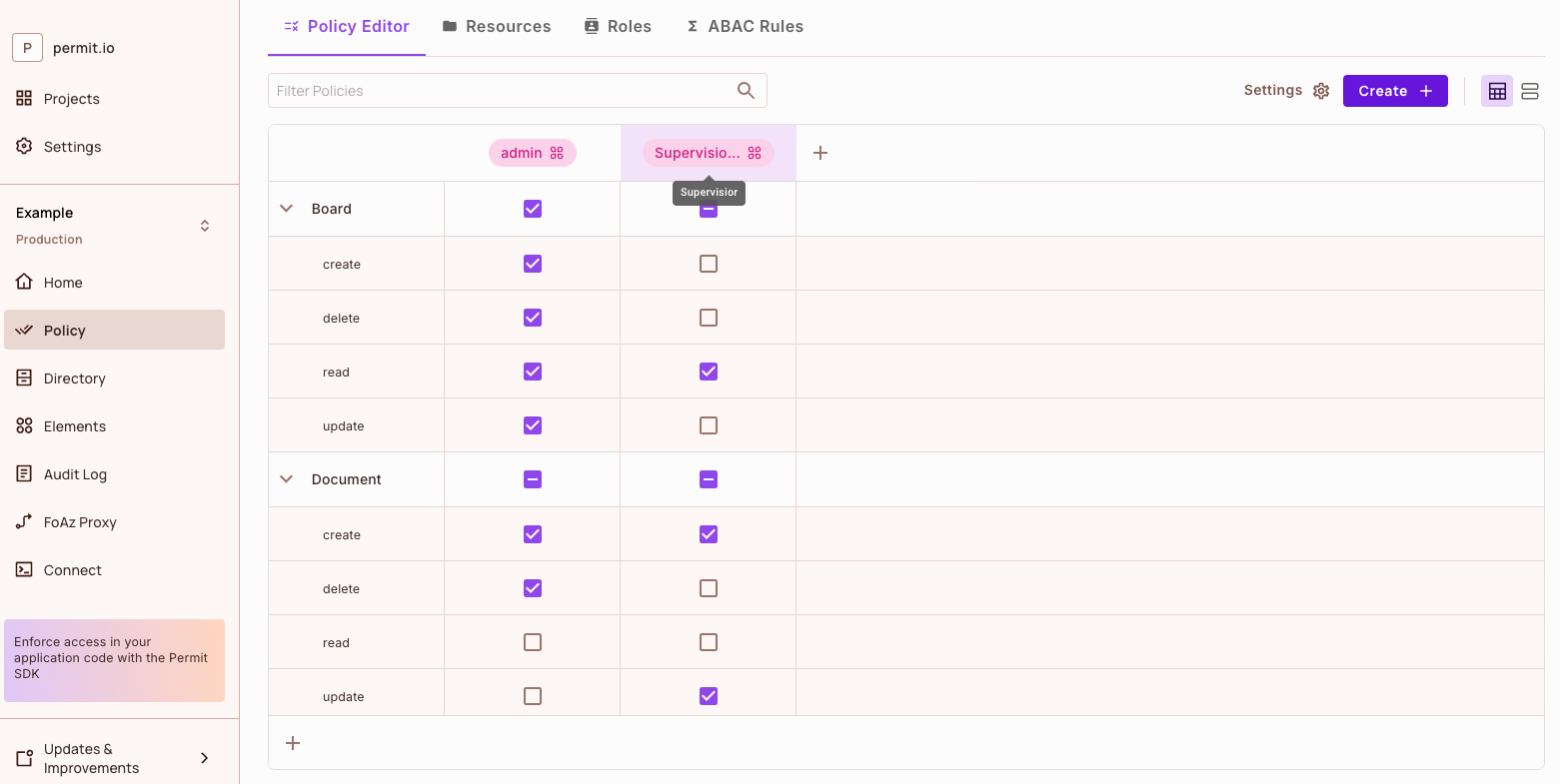 Permit.io - product screenshot