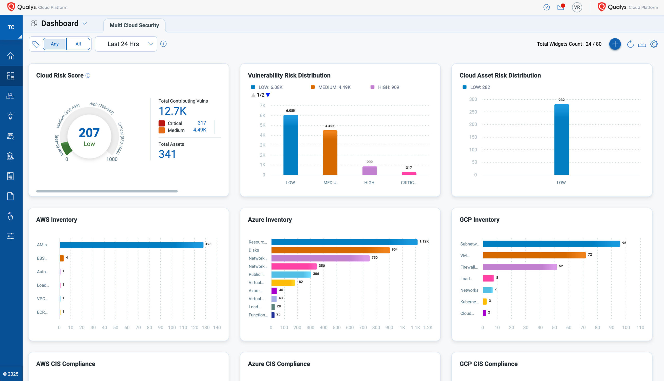 Qualys TotalCloud - product screenshot