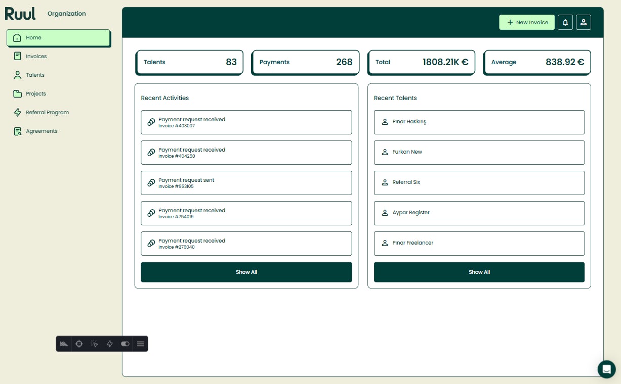 Ruul - product screenshot