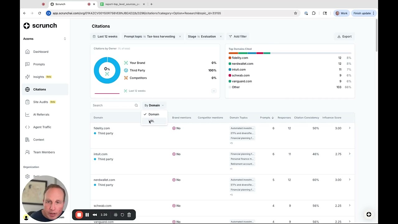 Scrunch - product screenshot