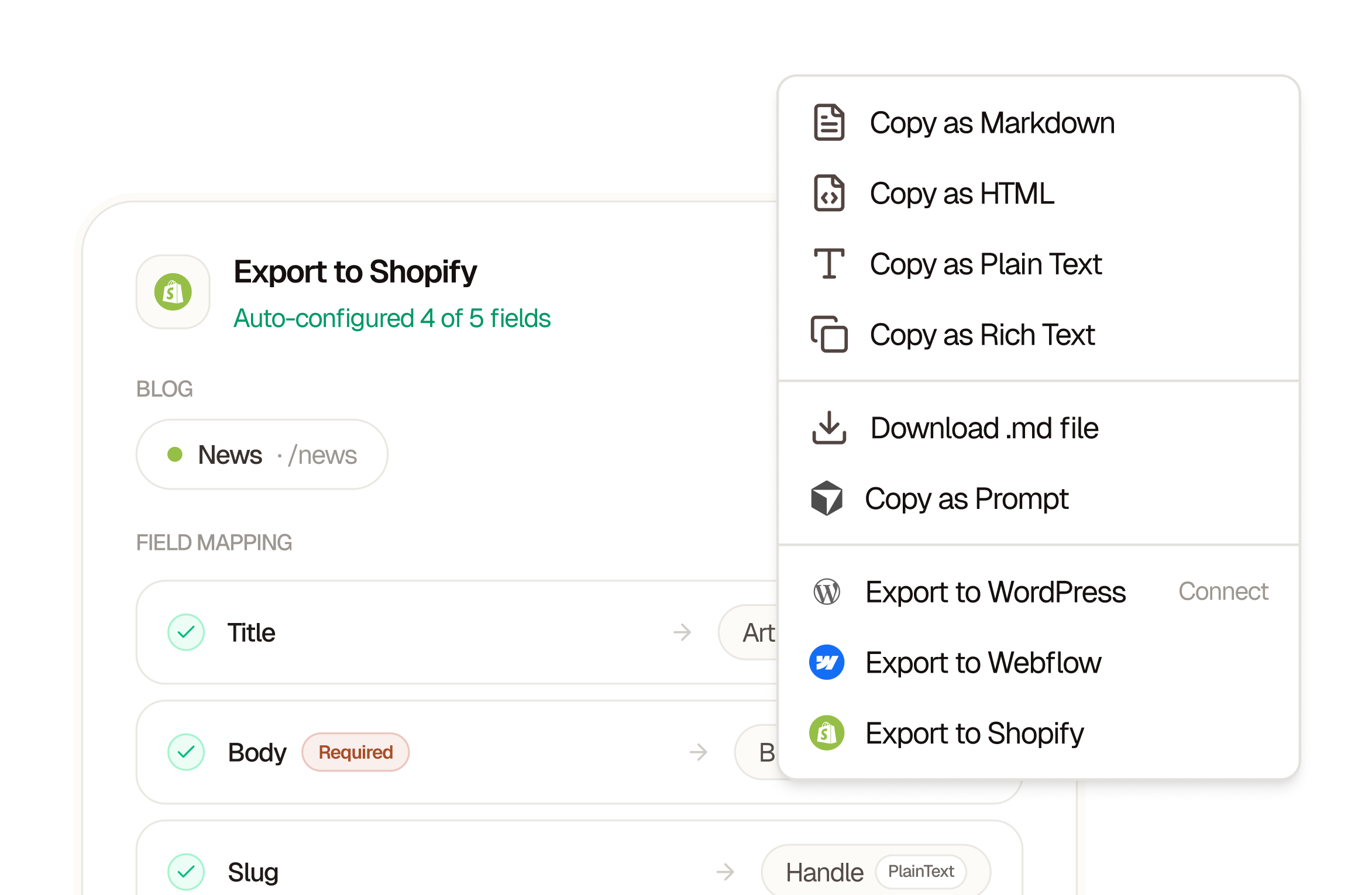 Searchable - product screenshot