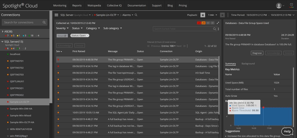 Spotlight - product screenshot