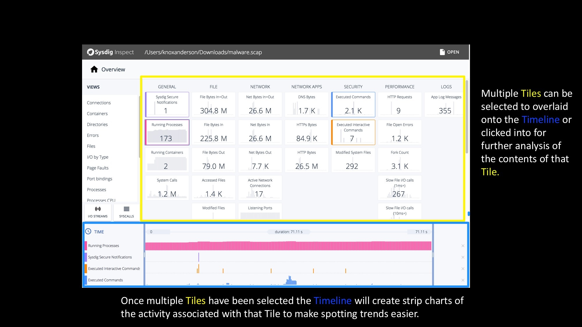 Sysdig Secure - product screenshot