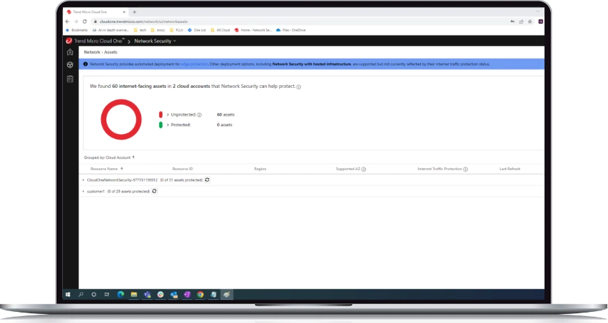 Trend Micro Cloud One - product screenshot
