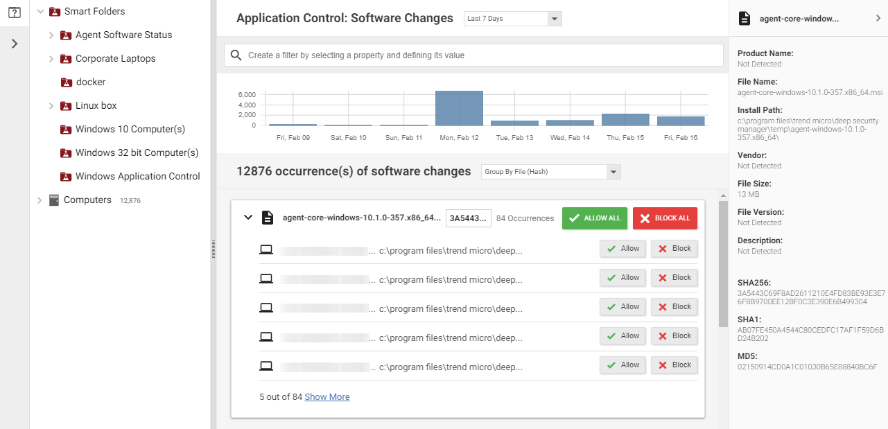 Trend Micro Cloud One - product screenshot
