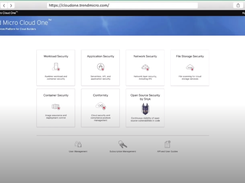 Trend Micro Cloud One - product screenshot