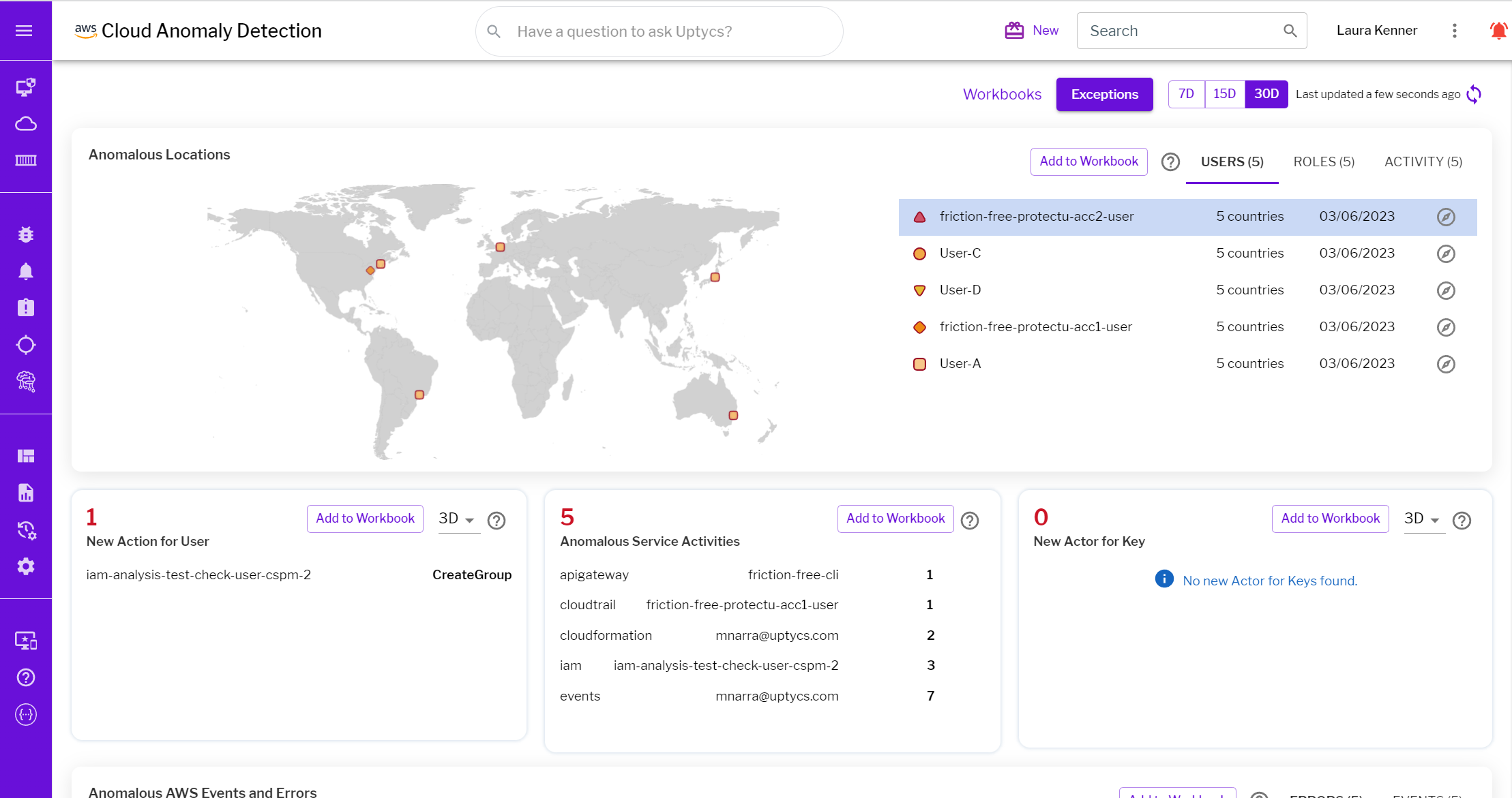 Uptycs Cnapp - product screenshot