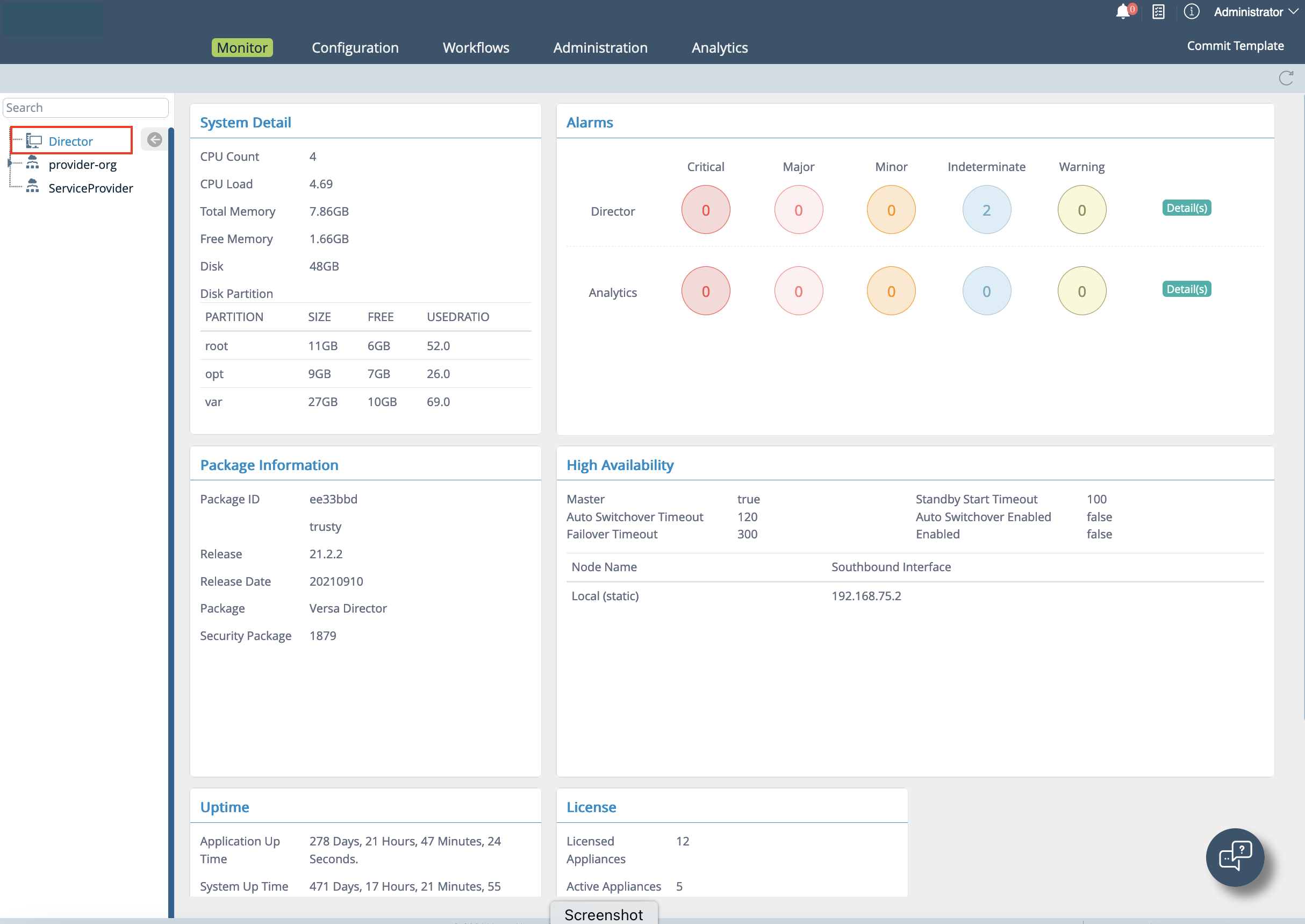 versa-networks - product screenshot