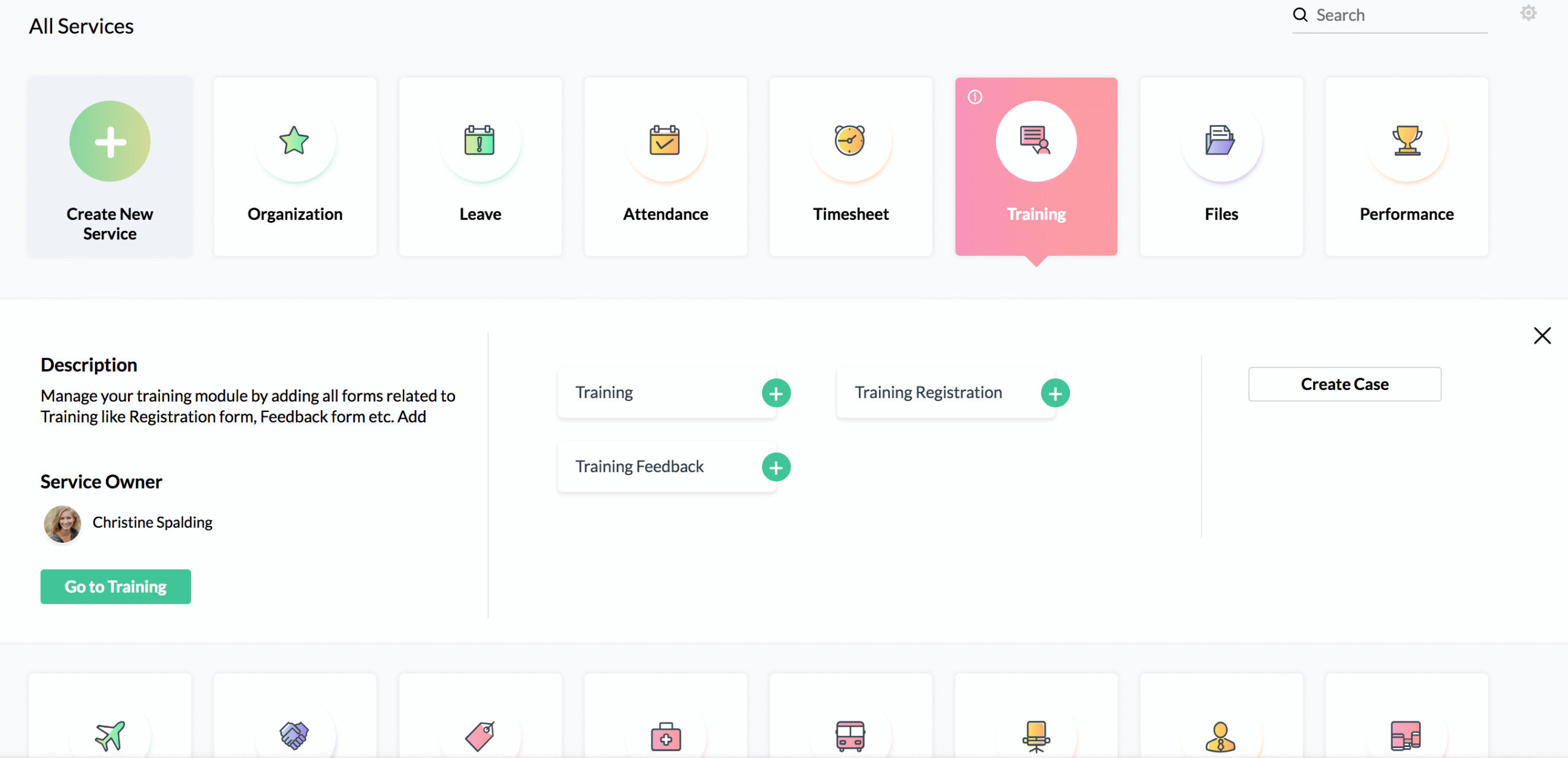 Zoho People - product screenshot