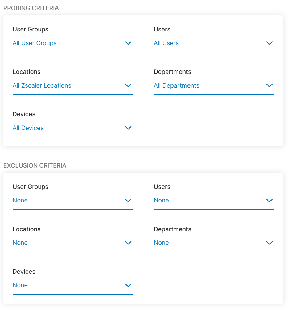 zscaler - product screenshot