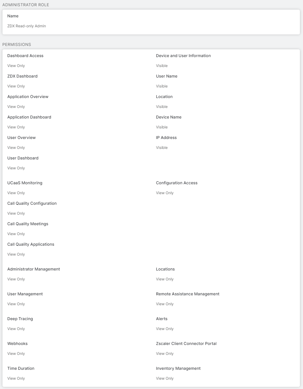zscaler - product screenshot